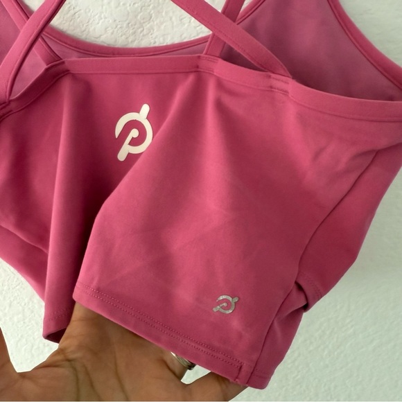 Peloton- Pink Sports Bra Size Small - Picture 4 of 6